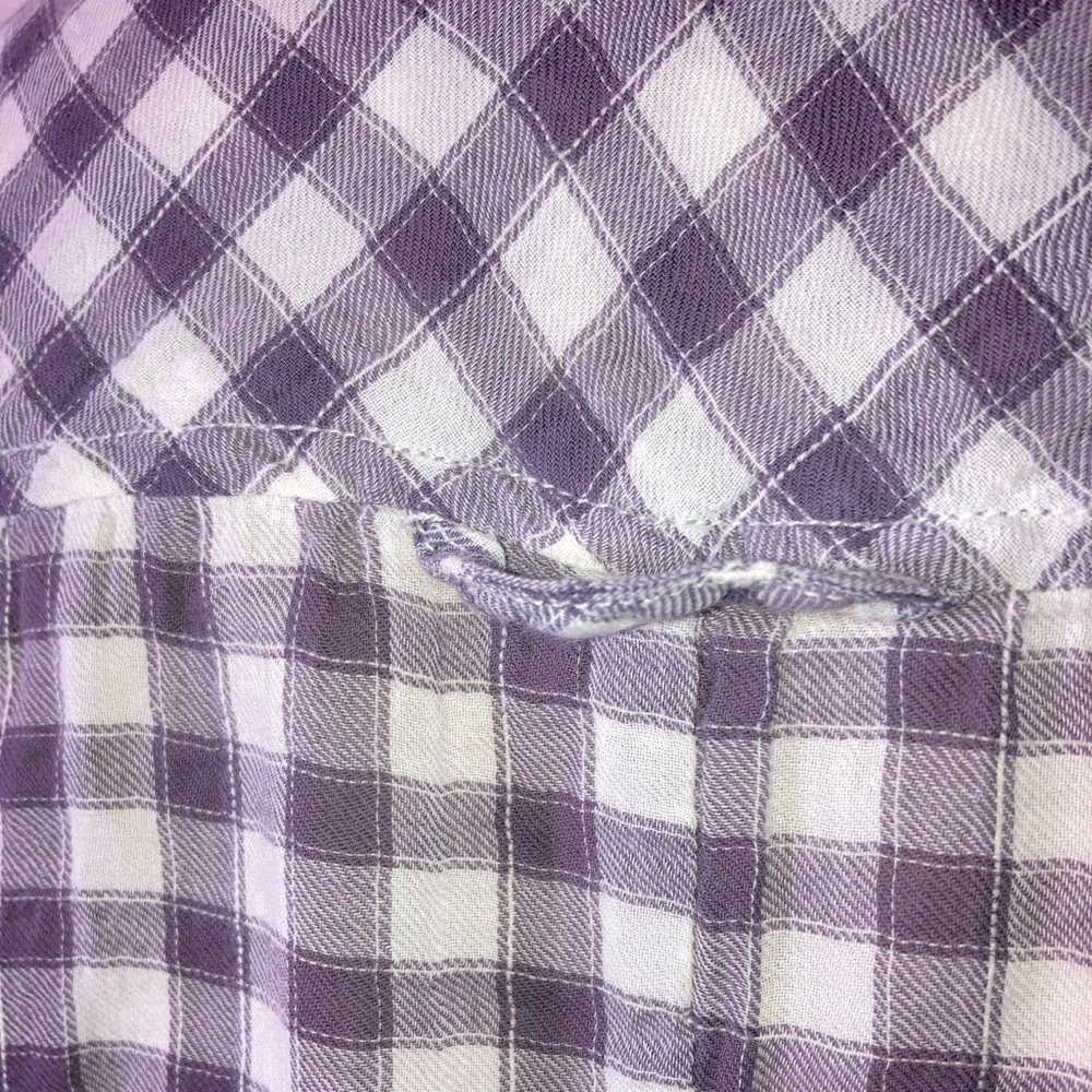 C & C California Womens Collared Button Down Plaid Long Sleeve Shirt S - Picture 5 of 6